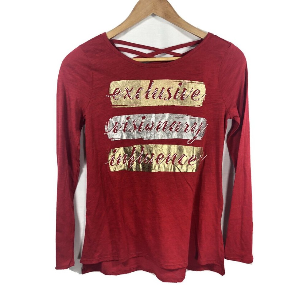 Epic Threads Girl's Long Sleeve High Low Top